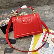 D&G Amore Bag In Calfskin Leather Red BB6675 Size Size 27 x 8 x 18 cm - 2