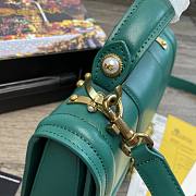 D&G Amore Bag In Calfskin Leather Green BB6675 Size 27 x 8 x 18 cm - 4