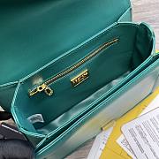 D&G Amore Bag In Calfskin Leather Green BB6675 Size 27 x 8 x 18 cm - 3
