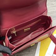D&G Amore Bag In Calfskin Leather Burgundy BB6675 Size 27 x 8 x 18 cm - 5