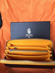 Goyard Zippy Long Wallet Yellow Size 19 cm - 3