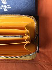 Goyard Zippy Long Wallet Yellow Size 19 cm - 6