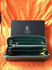 Goyard Zippy Long Wallet Green Size 19 cm - 6
