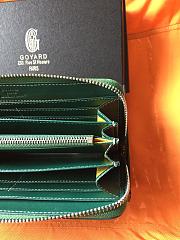 Goyard Zippy Long Wallet Green Size 19 cm - 2