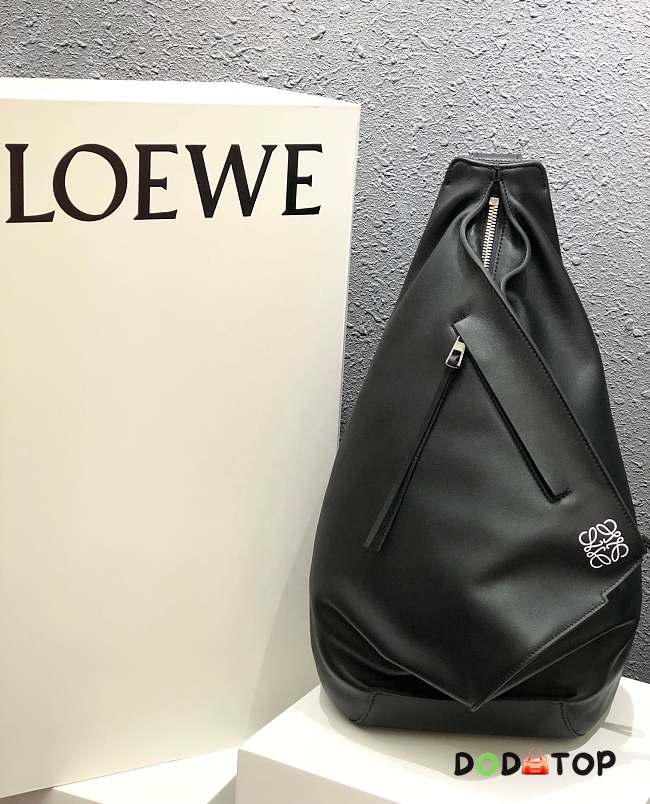Loewe Anton Bag Crossbody Black Size 25 x 19 x 47 cm - 1