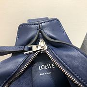 Loewe Anton Bag Crossbody Navy Blue Size 25 x 19 x 47 cm - 3
