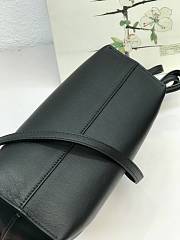 Loewe Flamenco Bag Black 10855 Size 22.5 x 18 x 9 cm - 6