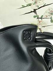 Loewe Flamenco Bag Black 10855 Size 22.5 x 18 x 9 cm - 4
