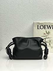 Loewe Flamenco Bag Black 10855 Size 22.5 x 18 x 9 cm - 3