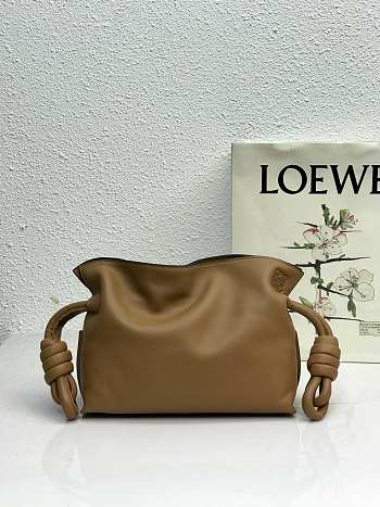 Loewe Flamenco Bag Brown 10855 Size 22.5 x 18 x 9 cm