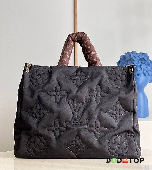 Louis Vuitton Onthego GM Econyl Black M59005 Size 41 x 34 x 19 cm - 1