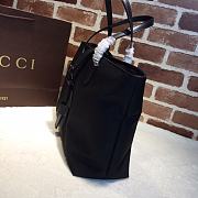 Gucci Black Techno Canvas Tote Bag 337070 Size 37 x 27 x 13 cm - 3