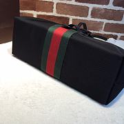 Gucci Black Techno Canvas Tote Bag 337070 Size 37 x 27 x 13 cm - 4