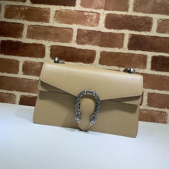 Gucci Dionysus Small Shoulder Bag Beige 400249 Size 28 x 18 x 9 cm