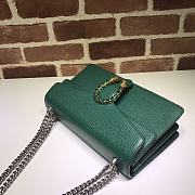 Gucci Dionysus Small Shoulder Bag Green 400249 Size 28 x 18 x 9 cm - 3