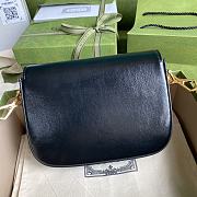 Gucci Horsebit 1955 Mini Bag Black Leather 658574 Size 20.5 x 14 x 5 cm - 3