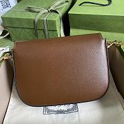 Gucci Horsebit 1955 Mini Bag Brown Leather 658574 Size 20.5 x 14 x 5 cm - 4