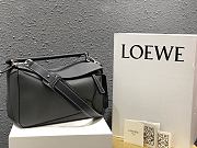 Loewe Medium Puzzle Bag Soft Grained Calfskin Gray Size 29 x 18 x 12 cm - 1