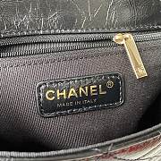 Chanel Mini FLap Bag With Top Handle Black AS2892 Size 20 x 15 x 6.5 cm - 2
