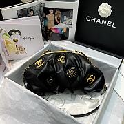 Chanel Lampskin Clutch Black AS2137 Size 27.5 x 16 x 14 cm - 1