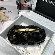 Chanel Lampskin Clutch Black AS2137 Size 27.5 x 16 x 14 cm - 4