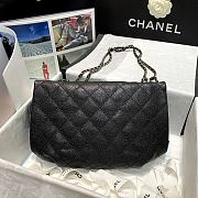 Chanel Vintage Black Flap Bag Size 30 x 18 x 4 cm - 5