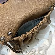 Chanel Vintage Beige Flap Bag Size 30 x 18 x 4 cm - 2
