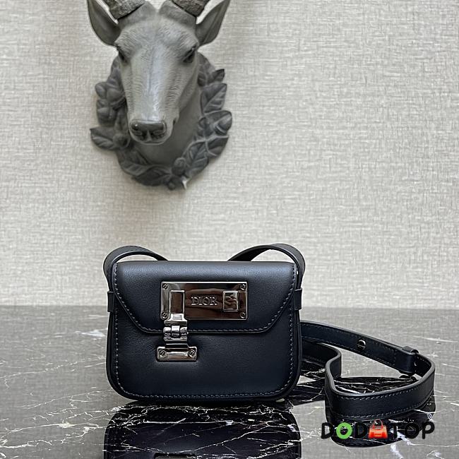 Dior Messenger Pouch Black Size 19 × 14 × 4 cm - 1