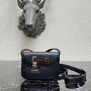 Dior Messenger Pouch Black Size 19 × 14 × 4 cm