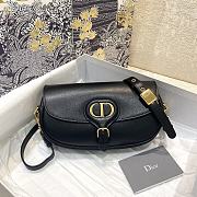 Dior Bobby East-West Bag Black Box Calfskin Size 21 x 12 x 5 cm - 1