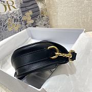 Dior Bobby East-West Bag Black Box Calfskin Size 21 x 12 x 5 cm - 3