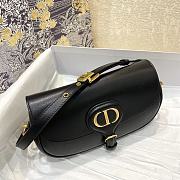 Dior Bobby East-West Bag Black Box Calfskin Size 21 x 12 x 5 cm - 4