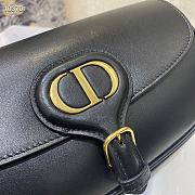 Dior Bobby East-West Bag Black Box Calfskin Size 21 x 12 x 5 cm - 6