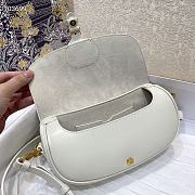 Dior Bobby East-West Bag White Box Calfskin Size 21 x 12 x 5 cm - 5