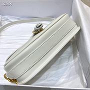 Dior Bobby East-West Bag White Box Calfskin Size 21 x 12 x 5 cm - 6