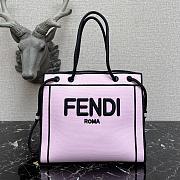 Fendi Roma Tote Bag Pink Size 27 x 35.5 x 8.5 cm - 1
