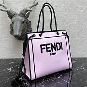 Fendi Roma Tote Bag Pink Size 27 x 35.5 x 8.5 cm - 6