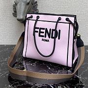 Fendi Roma Tote Bag Pink Size 27 x 35.5 x 8.5 cm - 2