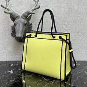 Fendi Roma Tote Bag Yellow Size 27 x 35.5 x 8.5 cm - 5