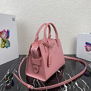 Prada Kristen Handbag Pink 1BA297 Size 26 x 20 x 13.5 cm - 5