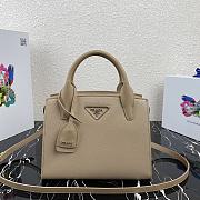 Prada Kristen Handbag Beige 1BA297 Size 26 x 20 x 13.5 cm - 1