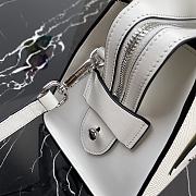 Prada Kristen Handbag White 1BA297 Size 26 x 20 x 13.5 cm - 2