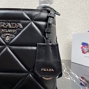 Prada Spectrum Leather Bag Black 1BA319 Size 21.5 x 20 x 12.5 cm - 4