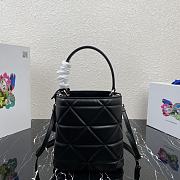 Prada Spectrum Leather Bag Black 1BA319 Size 21.5 x 20 x 12.5 cm - 2