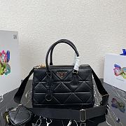 Prada Small Lampskin Galleria Bag 1BA863 Size 28 x 20 x 12 cm - 1