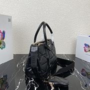 Prada Small Lampskin Galleria Bag 1BA863 Size 28 x 20 x 12 cm - 3