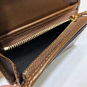 GUCCI 1955 HORSEBIT SMALL WALLET WITH CHAIN 623180 SIZE 11 x 8.5 x 3 cm - 4