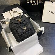 Chanel Backpack Black AS1371 Size 21.5 X 24 X 12 cm - 1