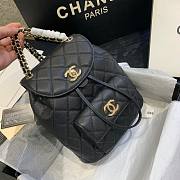 Chanel Backpack Black AS1371 Size 21.5 X 24 X 12 cm - 2