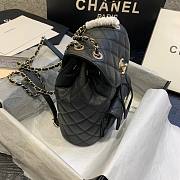 Chanel Backpack Black AS1371 Size 21.5 X 24 X 12 cm - 3